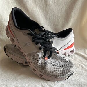 ON Running White and Black Sneakers